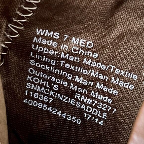 Sonoma Ankle Boots The "McKenzie" Elastic Side Panel with Block Heel Sz 7M - Picture 6 of 7